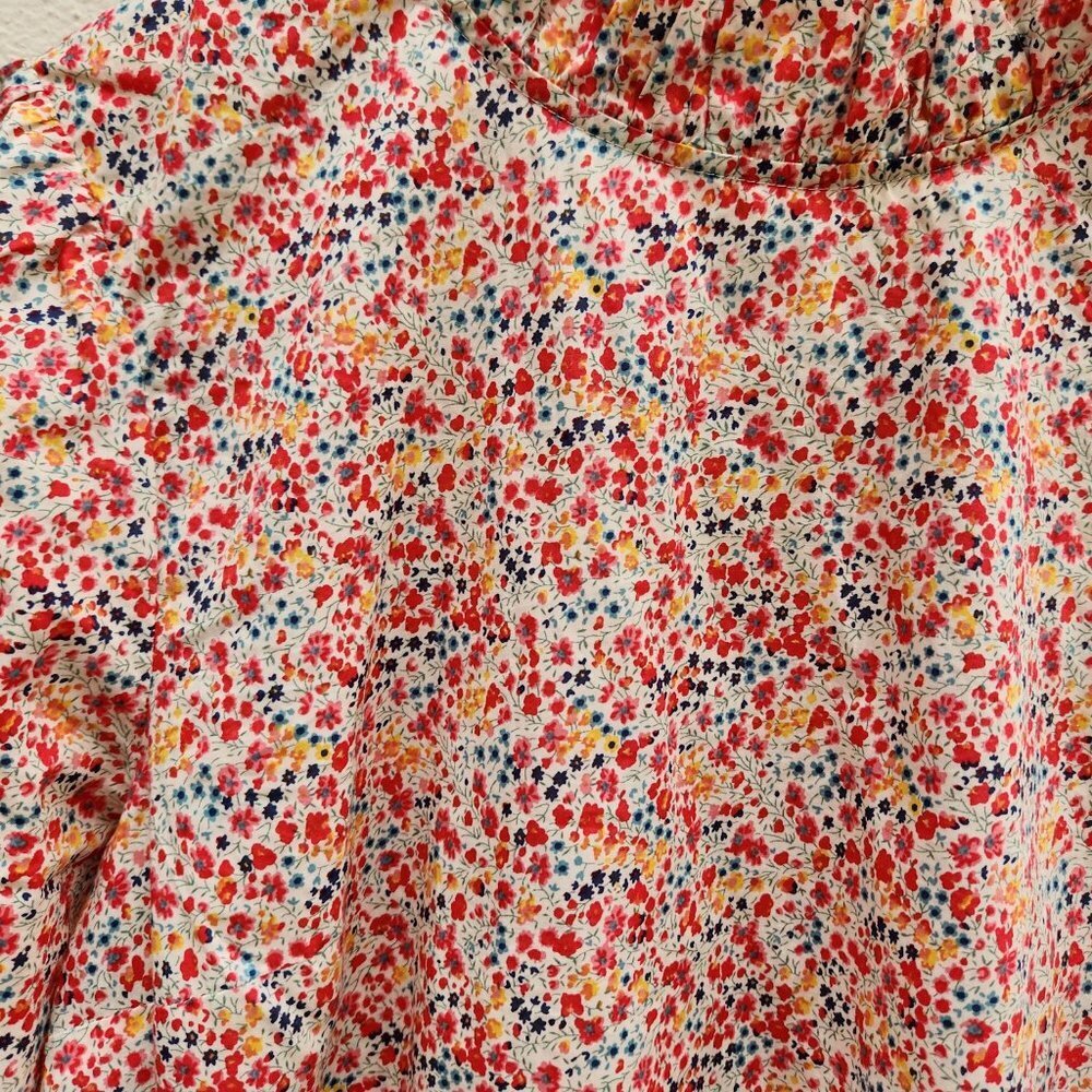 J. Crew Liberty of London Phoebe Floral Top - Picture 5 of 8